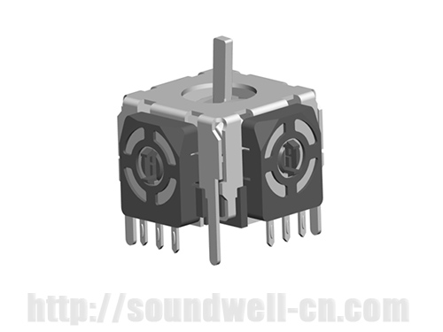 RJ16 Metal Shaft Joystick Potentiometer RJ16 Metal Shaft Joystick Potentiometer